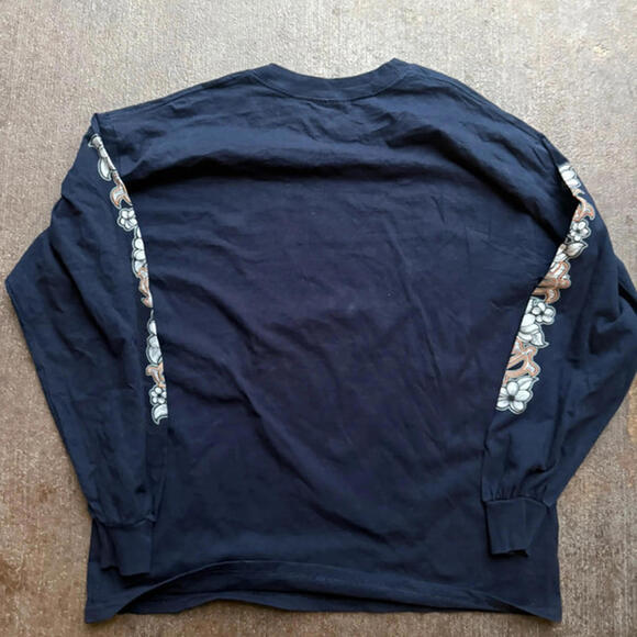 90s Vintage Turtle Longsleeve surf tee - Picture 6 of 6